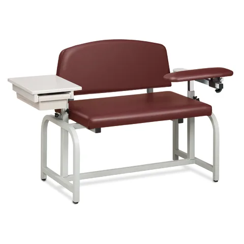 Marketlab Vinyl Extra-Wide Bariatric Phlebotomy Chair