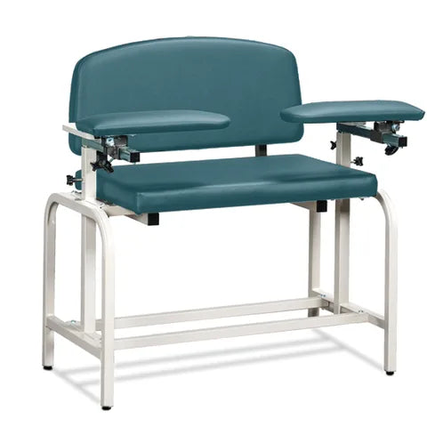 Marketlab Vinyl Tall Extra-Wide Bariatric Phlebotomy Chair