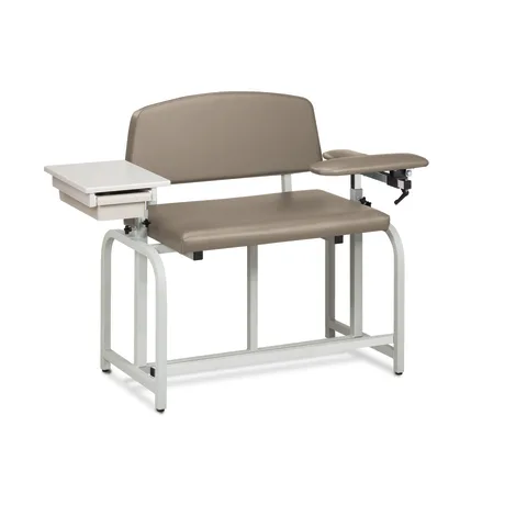 Marketlab Vinyl Tall Extra-Wide Bariatric Phlebotomy Chair