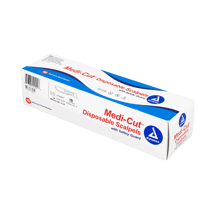 Shop Dynarex Medi-Cut Disposable Scalpels for Reliable and Safe Surgical Performance

