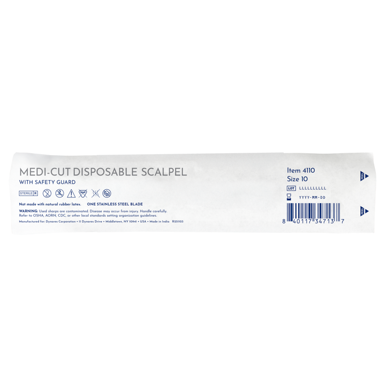 Dynarex Medi-cut Scalpels Disposable Sterile