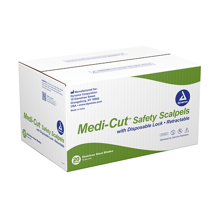 Dynarex Medi-Cut Safety Scalpels – Trusted Surgical Instruments for Professionals Worldwide

