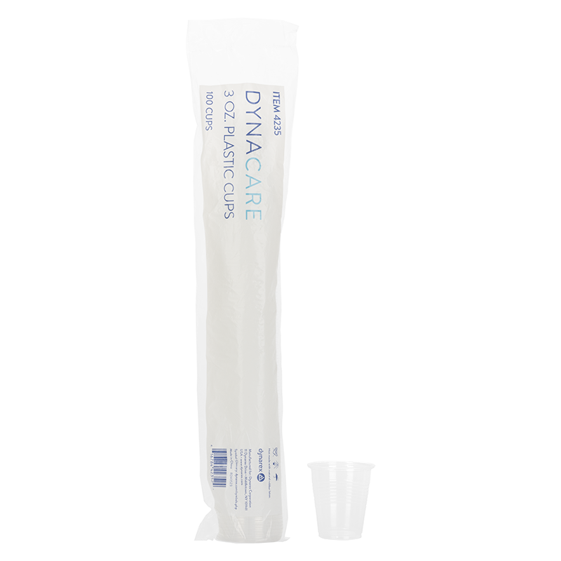Dynarex Plastic Cups Quantity - 1x CS