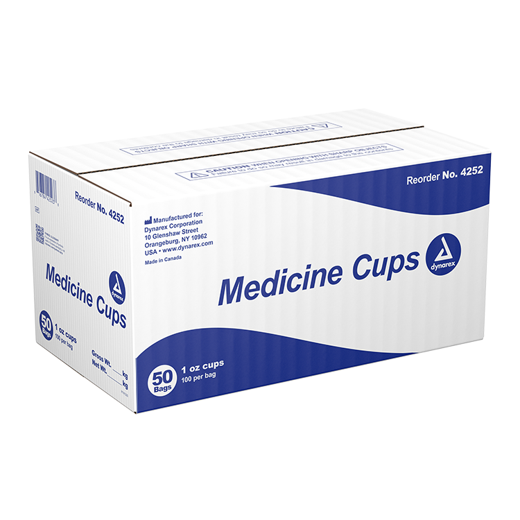 Dynarex Medicine Cup, 1 oz., 50/100/cs | Quantity - 1x CS