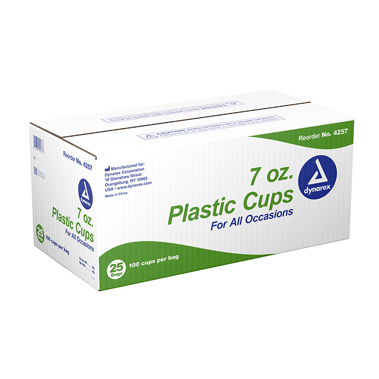 Dynarex Plastic Cups Quantity - 1x CS