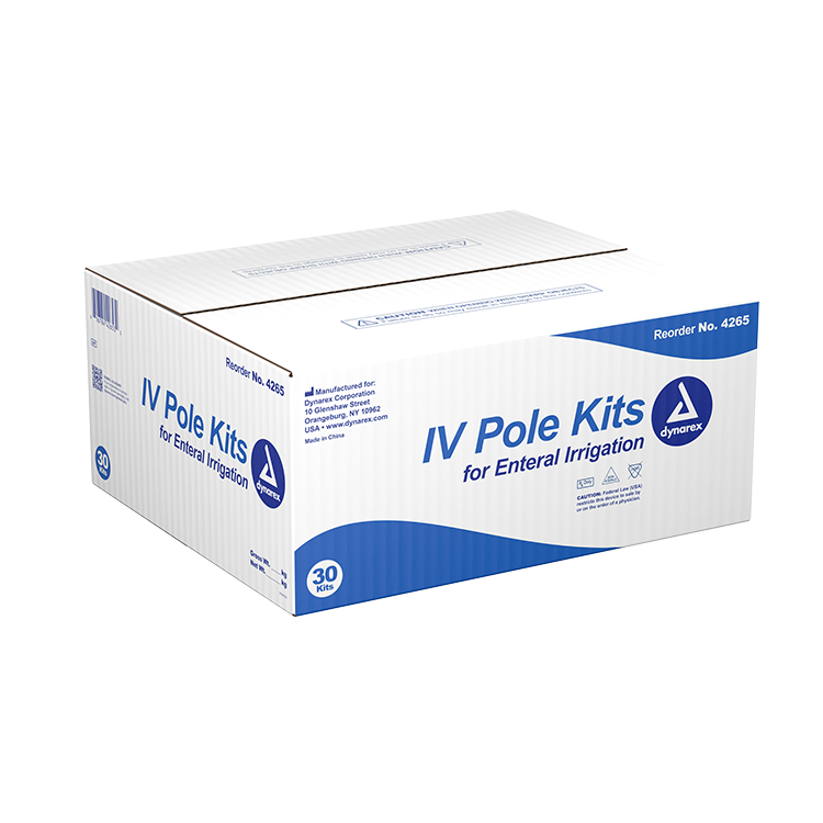 Dynarex IV Pole Kit - Enteral Feeding Syringe