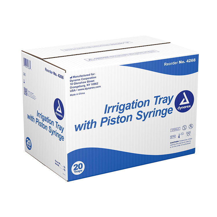 Dynarex Irrigation Trays with Syringes