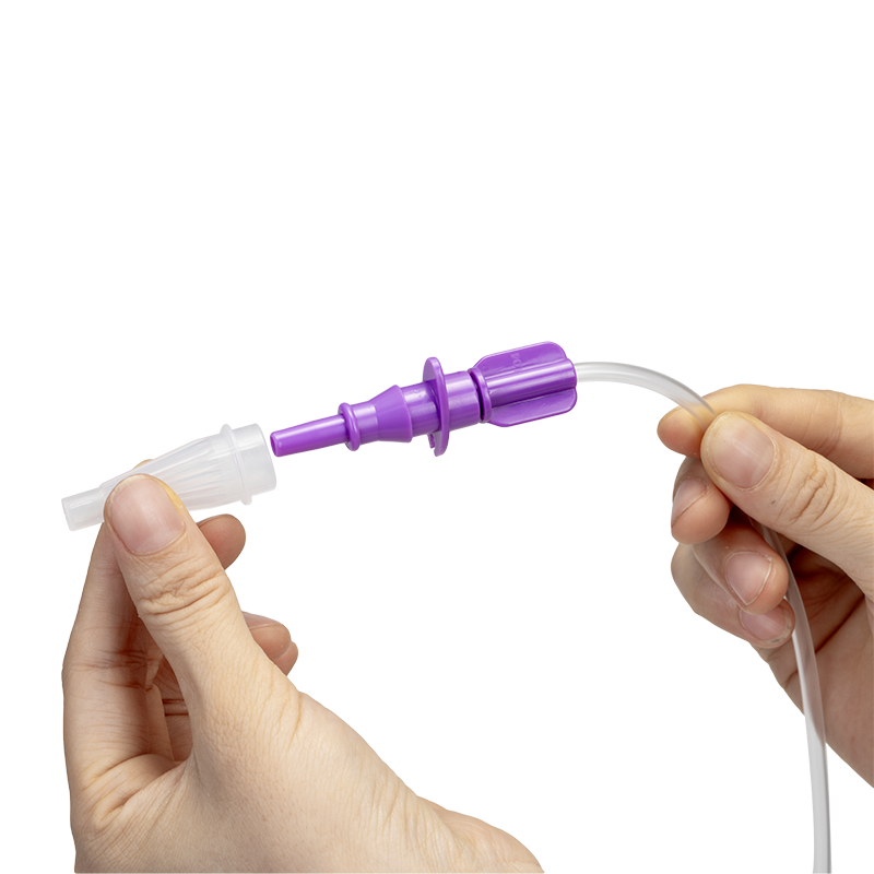 Dynarex-4274 DynaSpike Enteral Delivery Pump Set - w/ ENFit connector (30/cs)