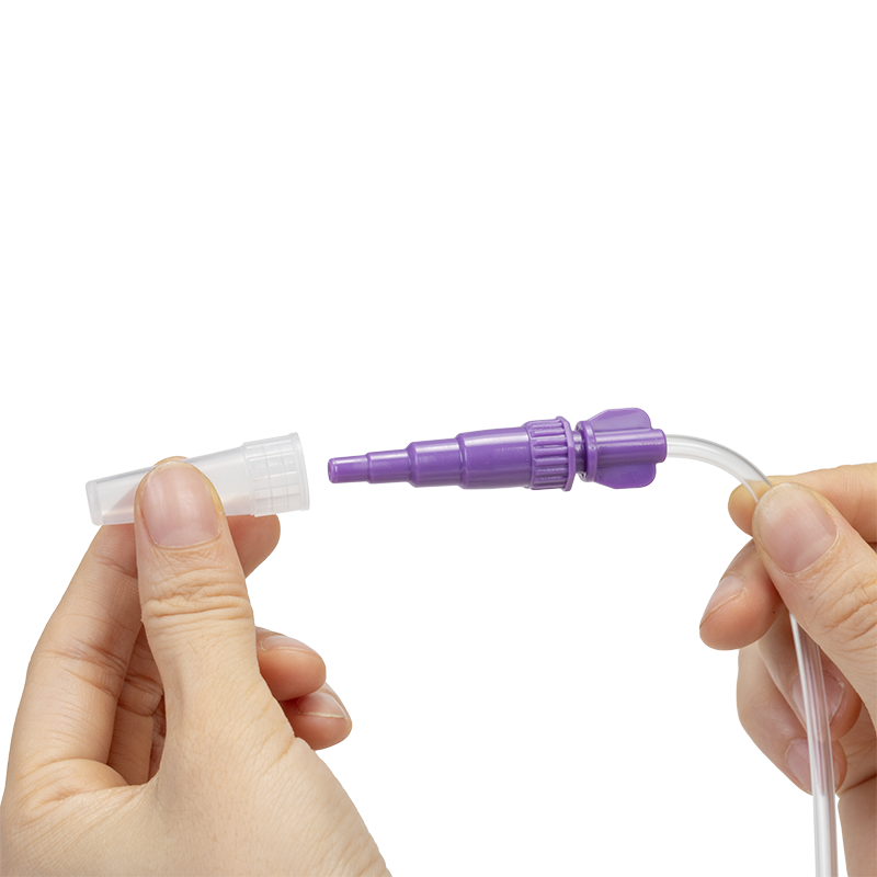 Dynarex-4280 Enteral Delivery Gravity Bag Set - w/ ENFit Connector (30/cs)