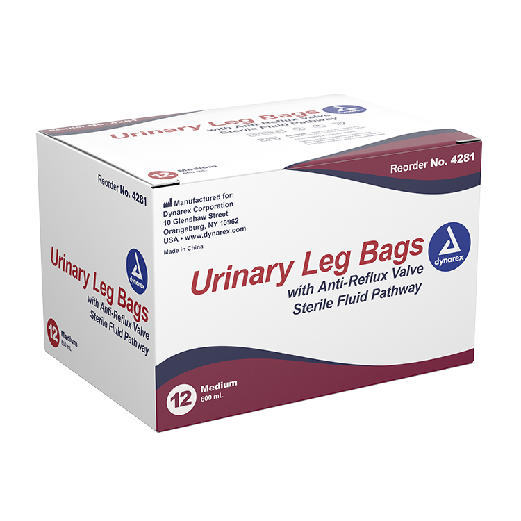 Dynarex Urinary Leg Bag (48/Case)