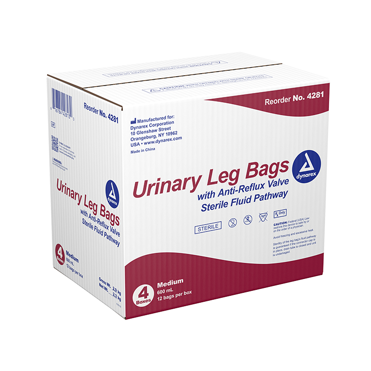 Dynarex Urinary Leg Bag (48/Case)