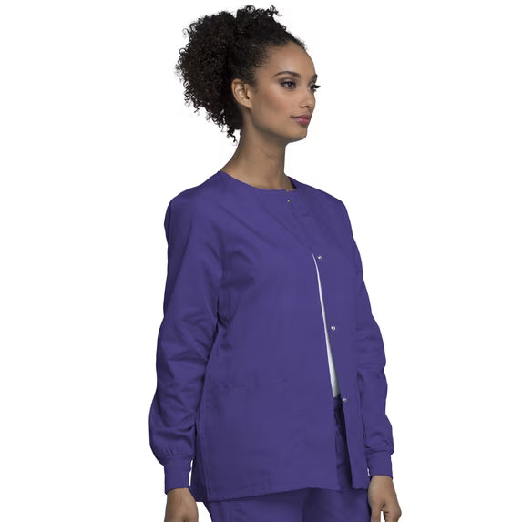 Cherokee Medical WW Originals Women's Snap Front Scrub Jacket