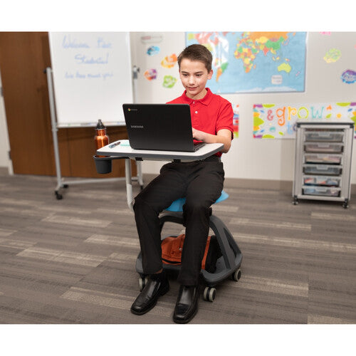 Luxor-STUDENT-MTACHR Mobile Tablet Arm Swivel Chair