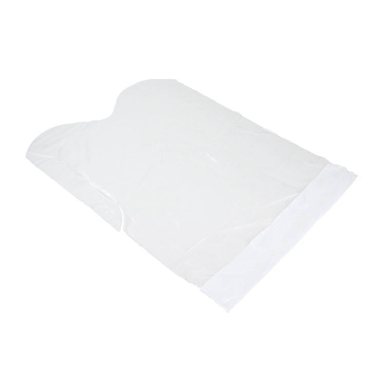 Dynarex Polyethelene Bibs crumb catch 3" pocket