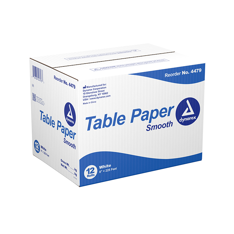 Dynarex Headrest Table Paper Smooth