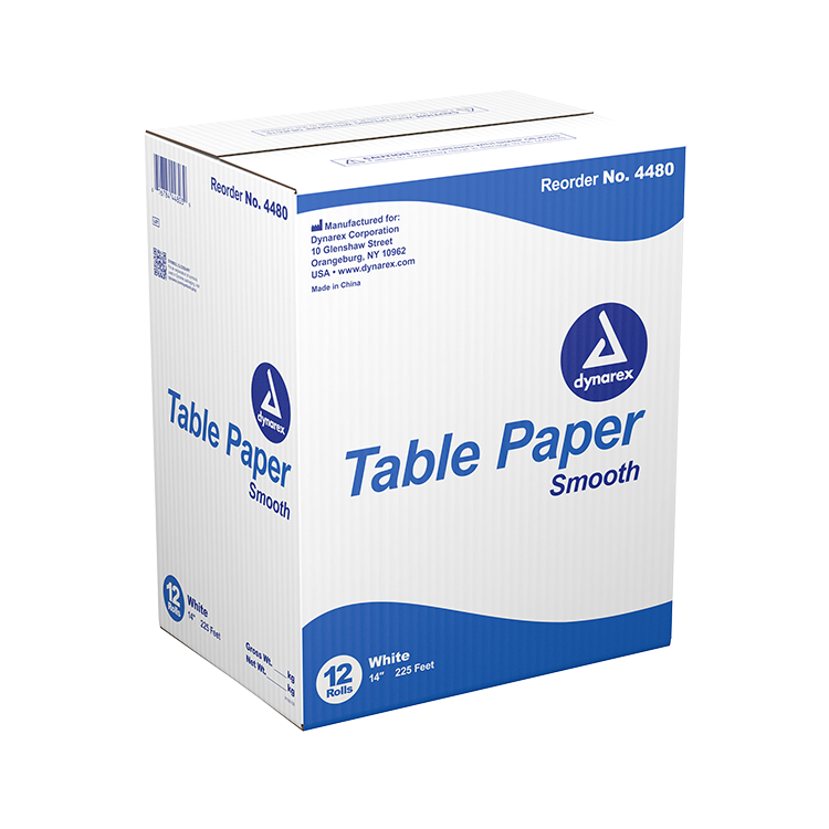Dynarex-4480 Headrest Table Paper Smooth 14" x 225' (1 EA)