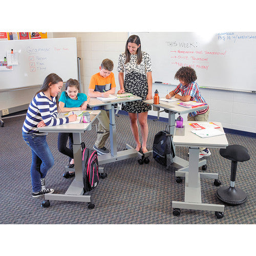 Luxor-STUDENT-CStudent Sit Stand Desk with Crank Handle