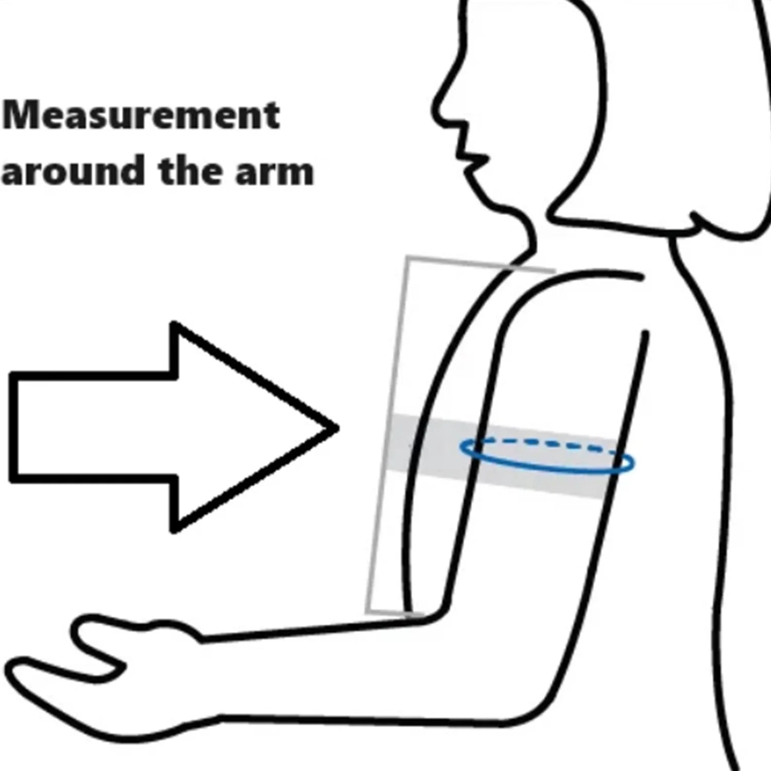 Omron Healthcare-HEM-RML31-B Wide Range D-Ring Cuff 9" to 17", each