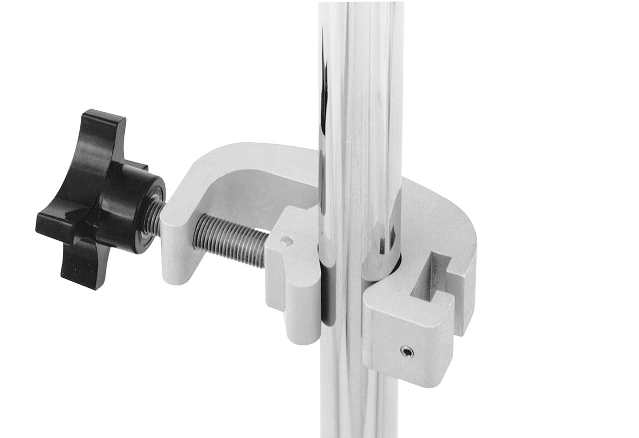 IV pole clamp