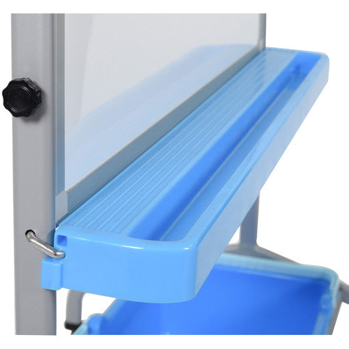 Luxor-L330 Classroom Chart Stand with Storage Bins