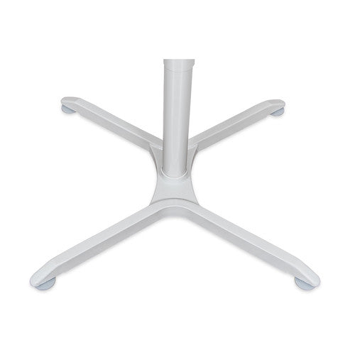 Luxor Pneumatic Height-Adjustable Square Café Table