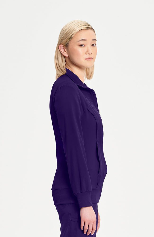 Infinity Women's Zip Front Warm Up Scrub Jacket