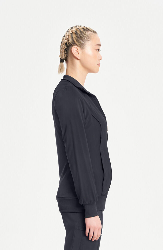 Infinity Women's Zip Front Warm Up Scrub Jacket
