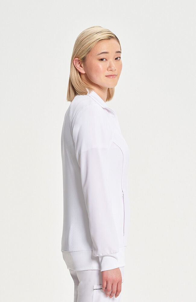 Infinity Women's Zip Front Warm Up Scrub Jacket
