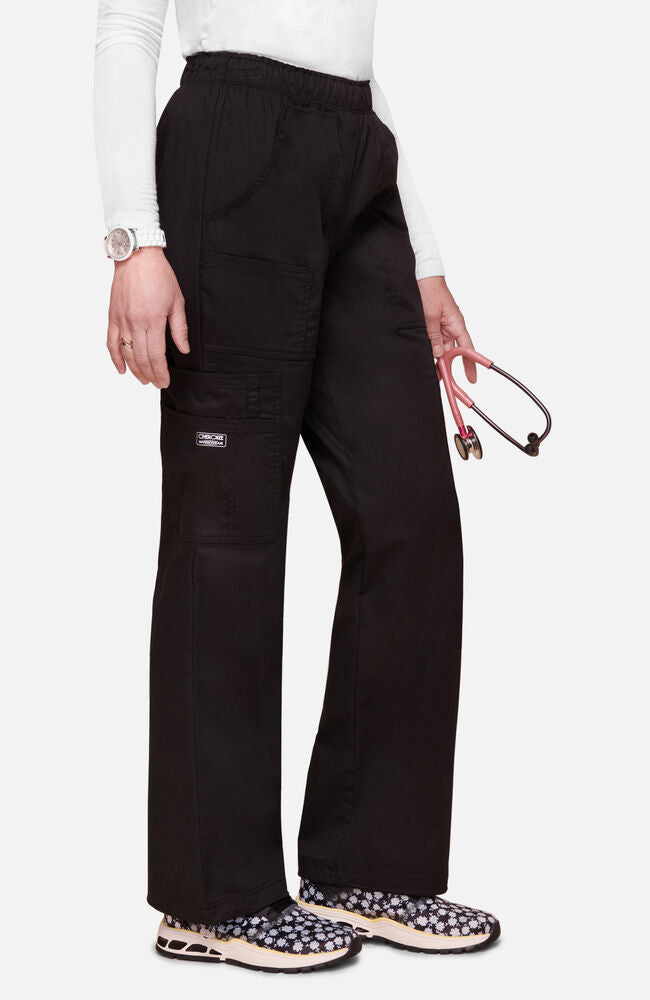 Cherokee Medical WW Core Stretch Women's Elastic Waist Scrub Pant - Tall