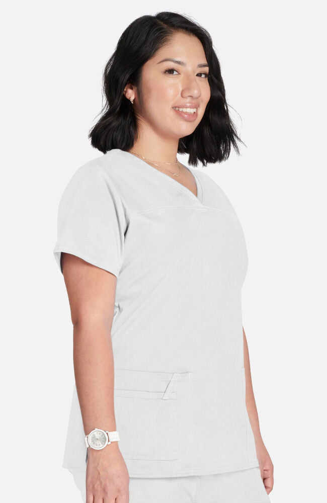 Cherokee Medical WW Core Stretch Women's 3-Pocket V-Neck Scrub Top