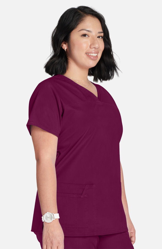 Cherokee Medical Allura Women’s Three front pockets V-Neck Top
