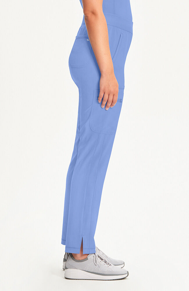 Infinity Women's Mid Rise Tapered Leg Pull-On Scrub Pant - Tall