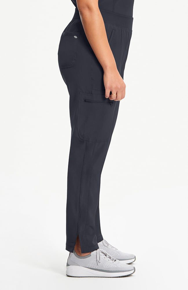 Infinity Women's Mid Rise Tapered Leg Pull-On Scrub Pant - Regular