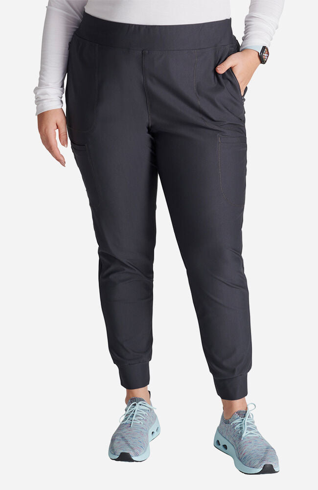 Cherokee Medical FORM Women's Mid Rise Jogger Scrub Pant - Tall