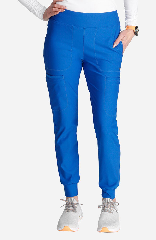 Cherokee Medical FORM Women's Mid Rise Jogger Scrub Pant - Tall