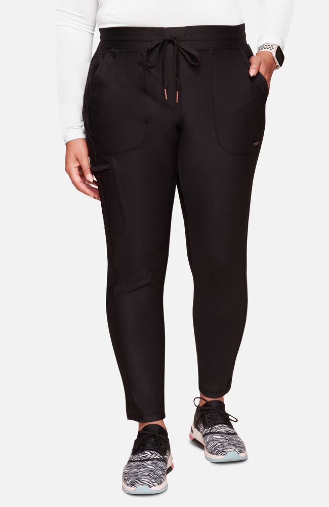Cherokee Medical FORM Women's Mid Rise Tapered Leg Drawstring Scrub Pant - Tall