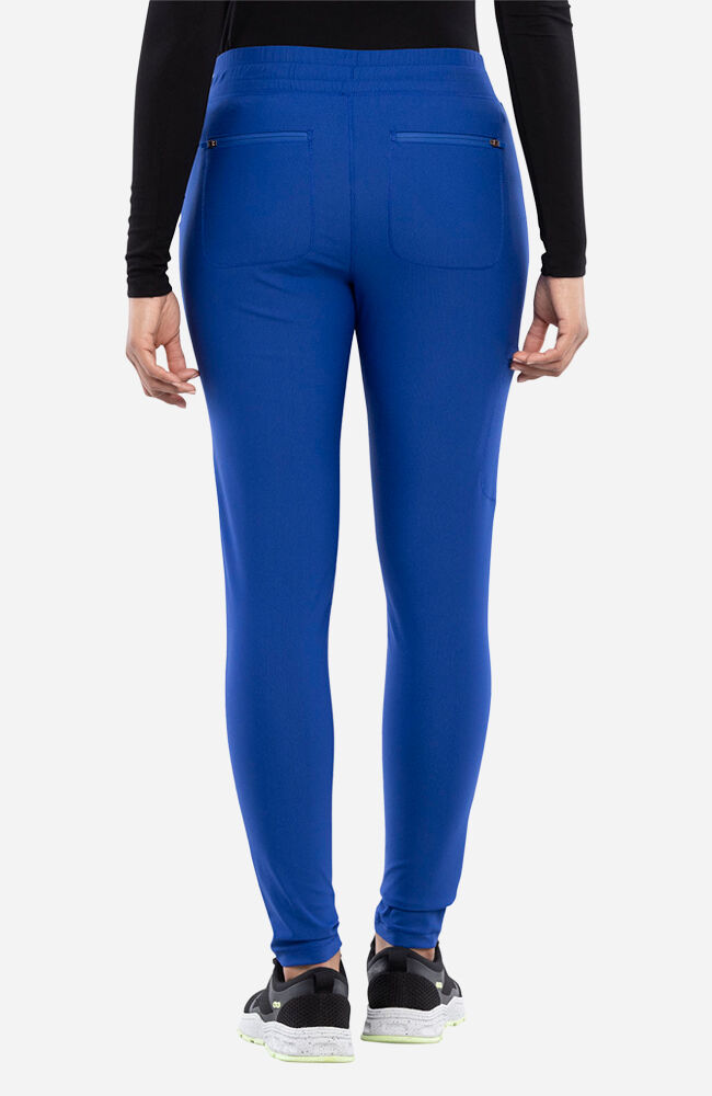 Cherokee Medical FORM Women's Mid Rise Tapered Leg Drawstring Scrub Pant - Petite