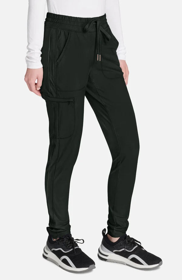 Cherokee Medical FORM Women's Mid Rise Tapered Leg Drawstring Scrub Pant - Petite