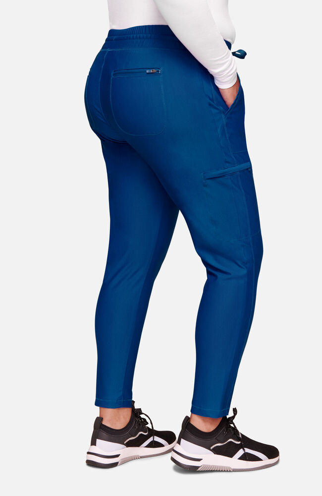 Cherokee Medical Women's Mid Rise Tapered Leg Drawstring Scrub Pant, Tall