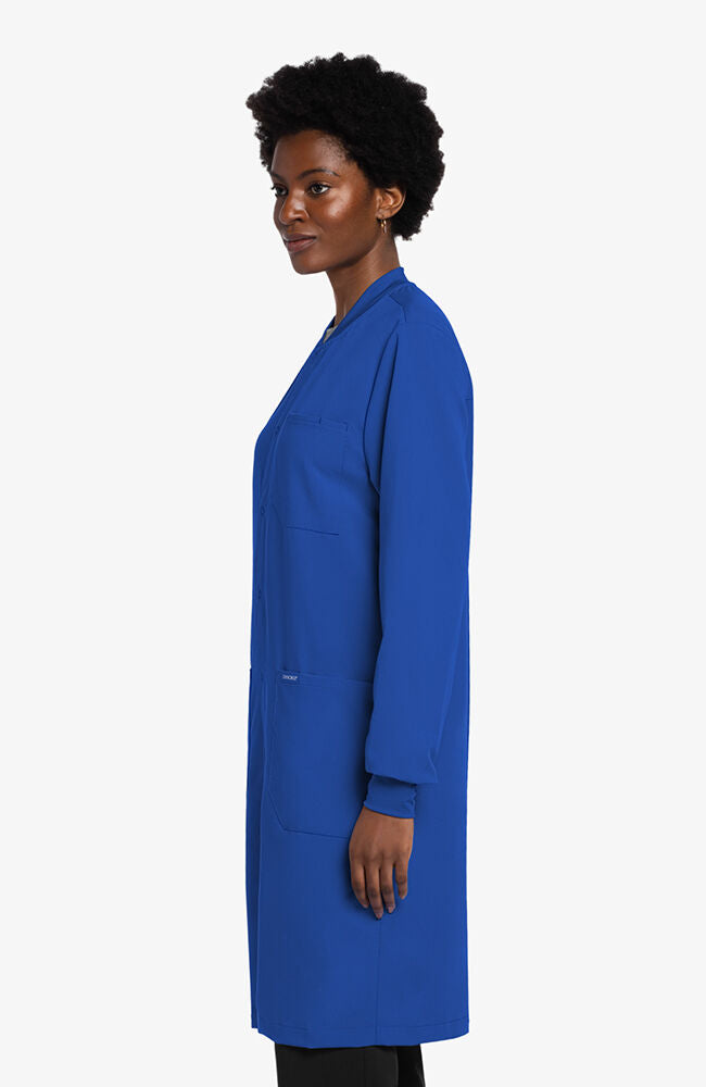 Cherokee Medical PROJECT LAB Unisex 40" Snap Front Lab Coat