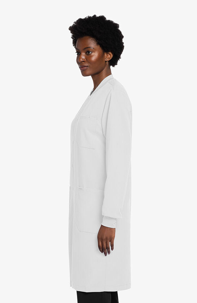 Cherokee Medical PROJECT LAB Unisex 40" Snap Front Lab Coat