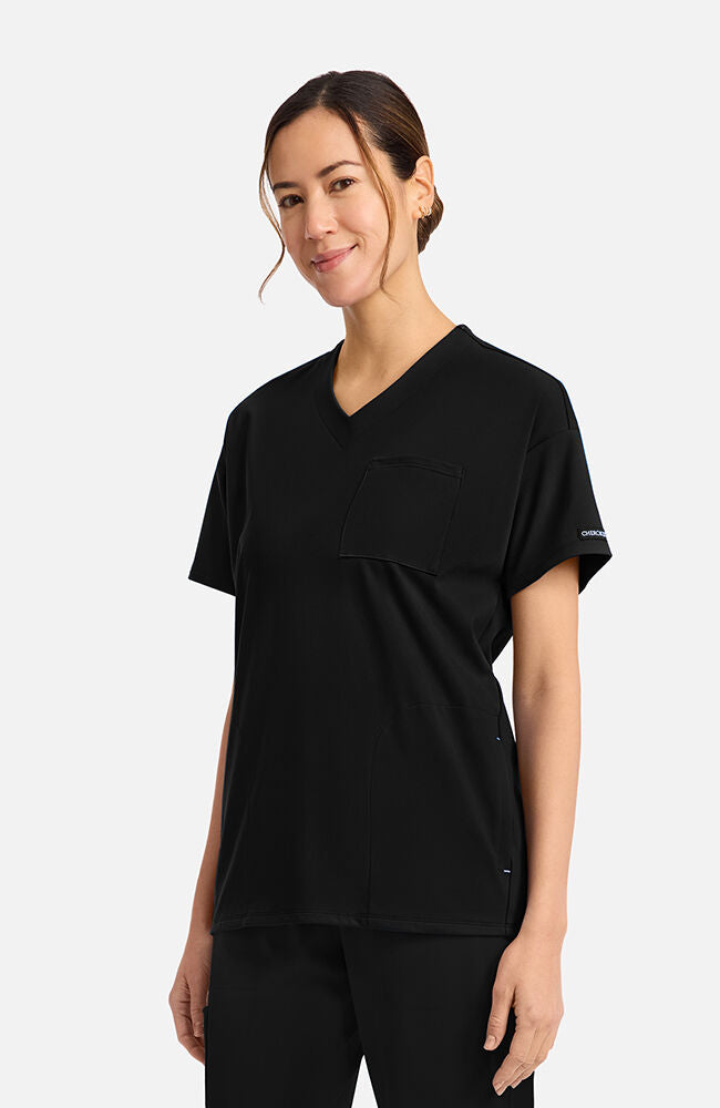 Cherokee Medical Achieve Women's 3 pocket V-Neck Tunic Scrub Top