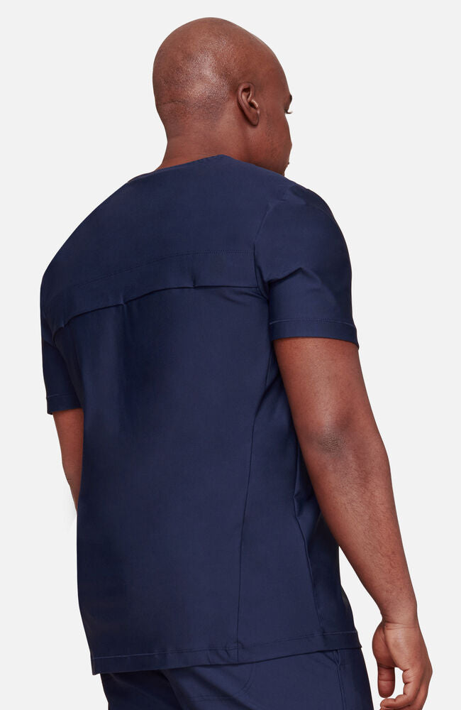 Cherokee Medical FORM Men's Mesh Panel Chest Pocket V-Neck Scrub Top