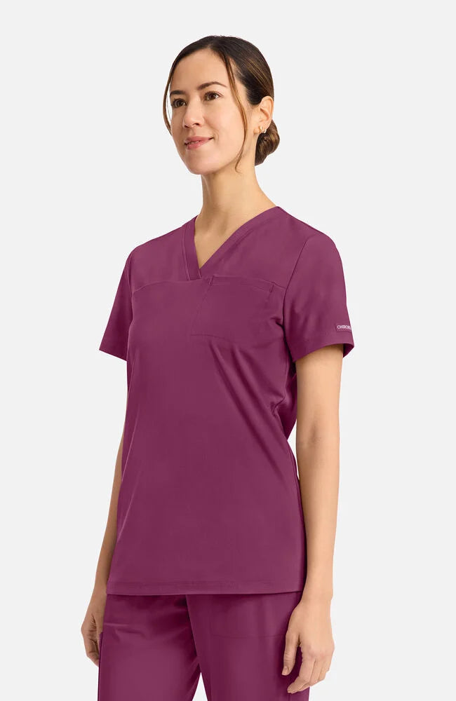 Cherokee Medical ACHIEVE Women's Tuck-In V-Neck Scrub Top