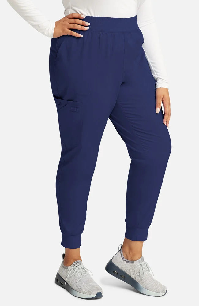 Cherokee Medical Women's Mid Rise Jogger Scrub Pant - Petite