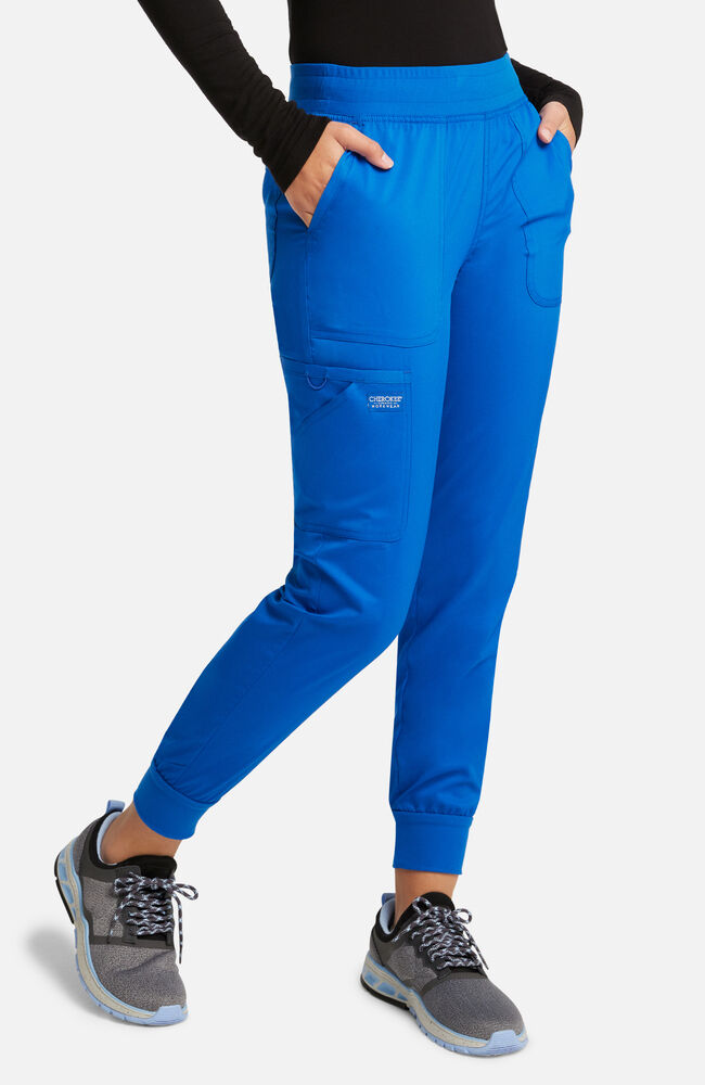 Cherokee Medical Women's Mid Rise Jogger Scrub Pant, Regular