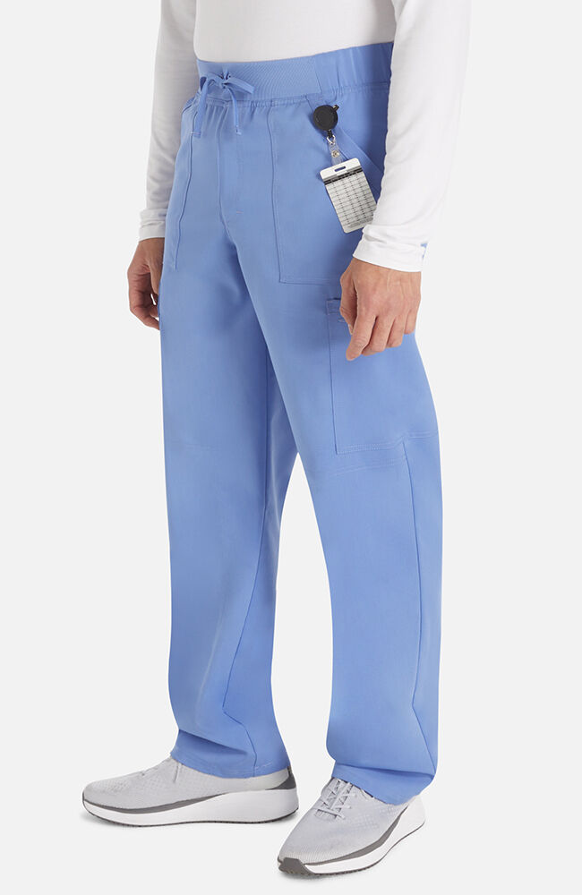 Balance by Dickies Men's Mid Rise Zip Fly Scrub Pant