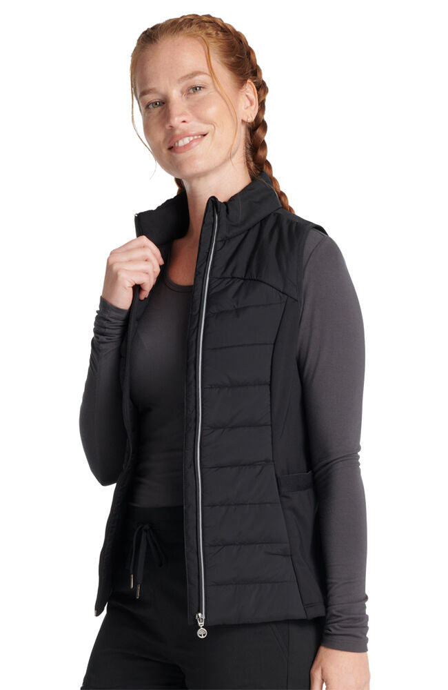 Lifestyle by Healing Hands Women's Khloe Sleeveless Scrub Jacket