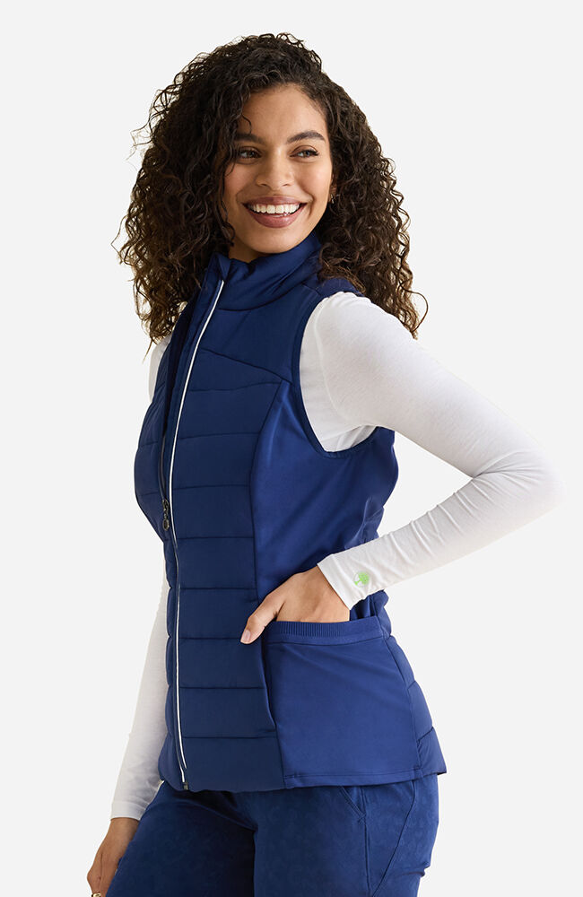 Lifestyle by Healing Hands Women's Khloe Sleeveless Scrub Jacket