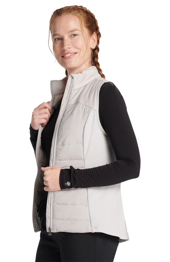 Lifestyle by Healing Hands Women's Khloe Sleeveless Scrub Jacket